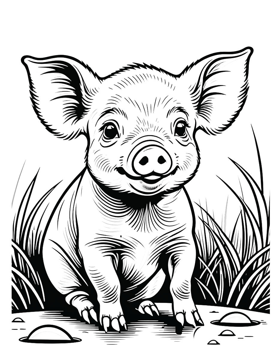 Baby Animal Kingdom Vol. 2 Coloring Book