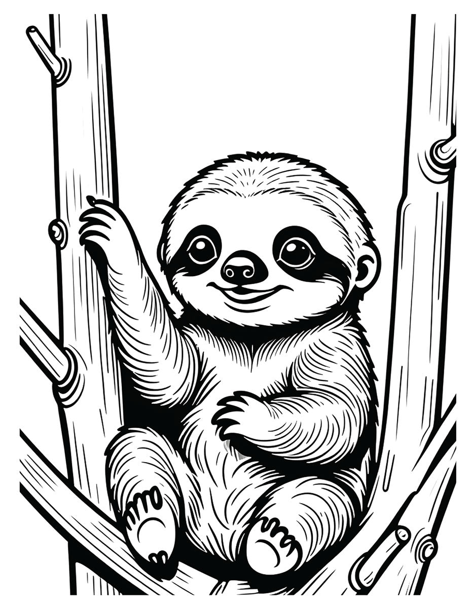 Baby Animal Kingdom Vol. 1  Coloring Book