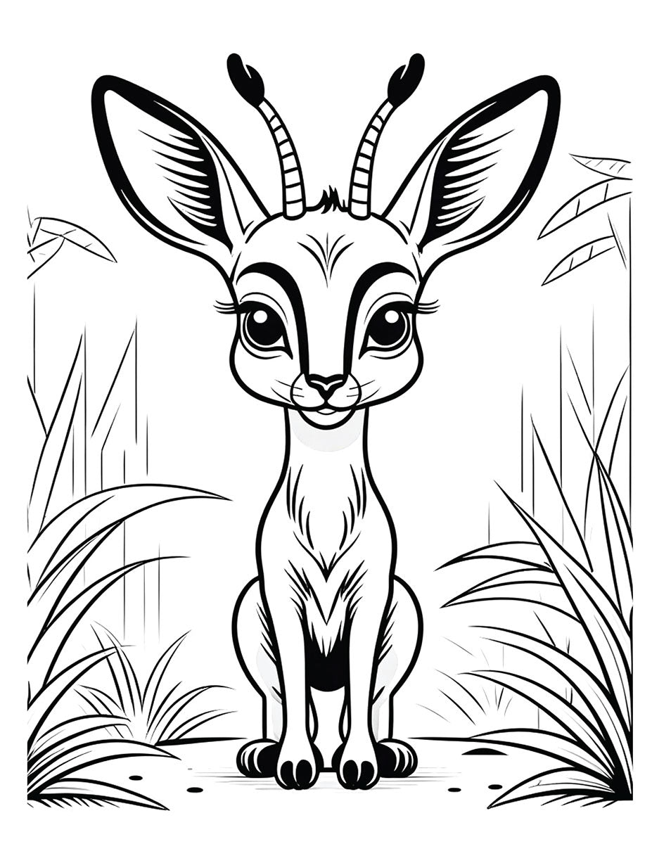 Baby Animal Kingdom Vol. 1  Coloring Book