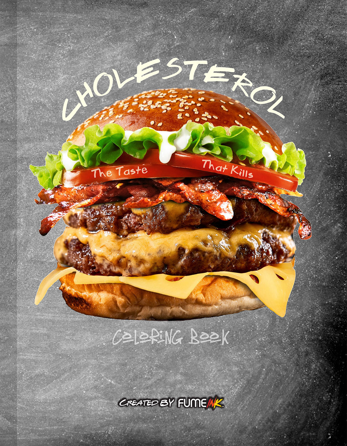 Cholesterol Coloring Book