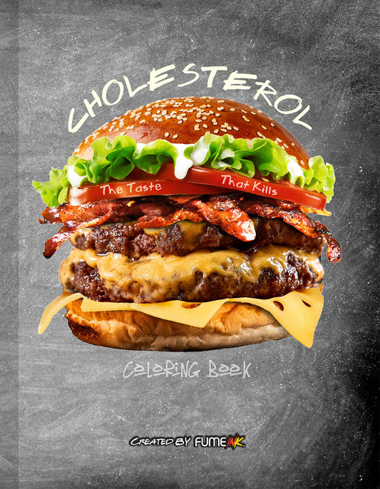 Cholesterol Coloring Book