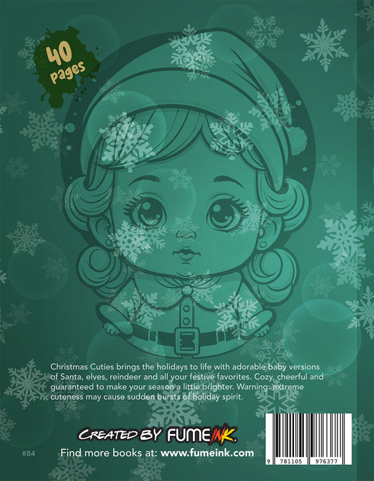 Christmas Cuties Coloring Book