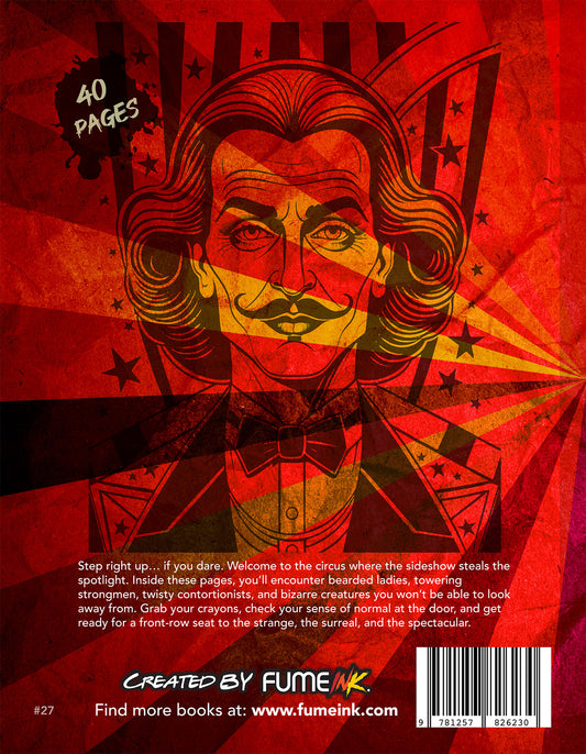 Circus Sideshow Coloring Book