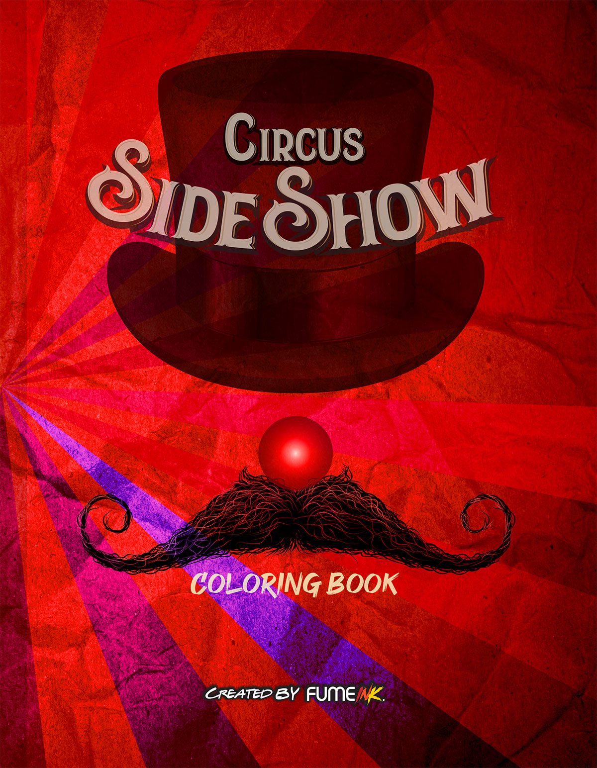 Circus Sideshow Coloring Book