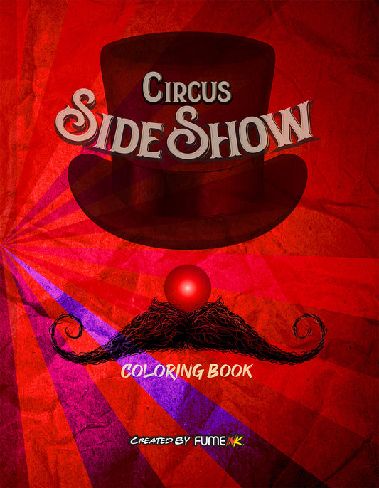 Circus Sideshow Coloring Book
