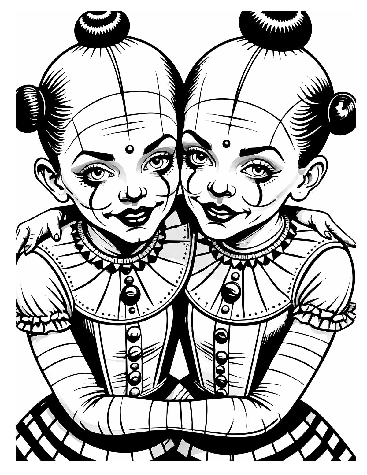 Circus Sideshow Coloring Book