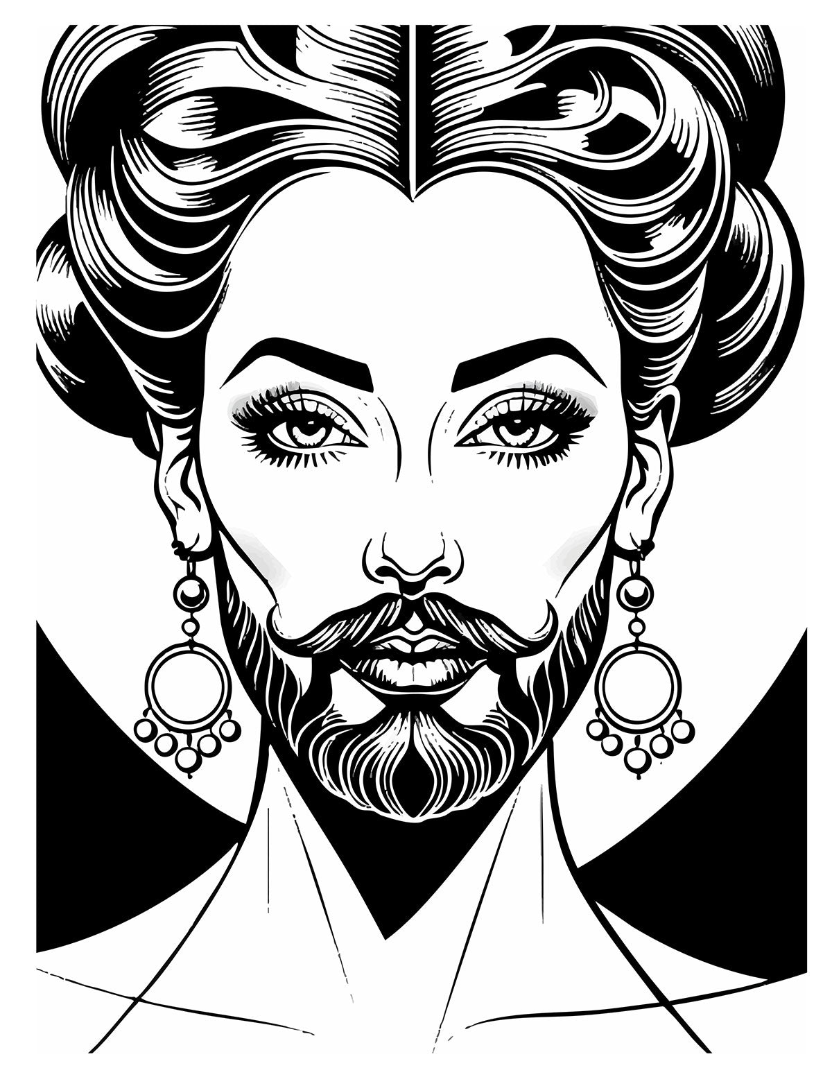 Circus Sideshow Coloring Book