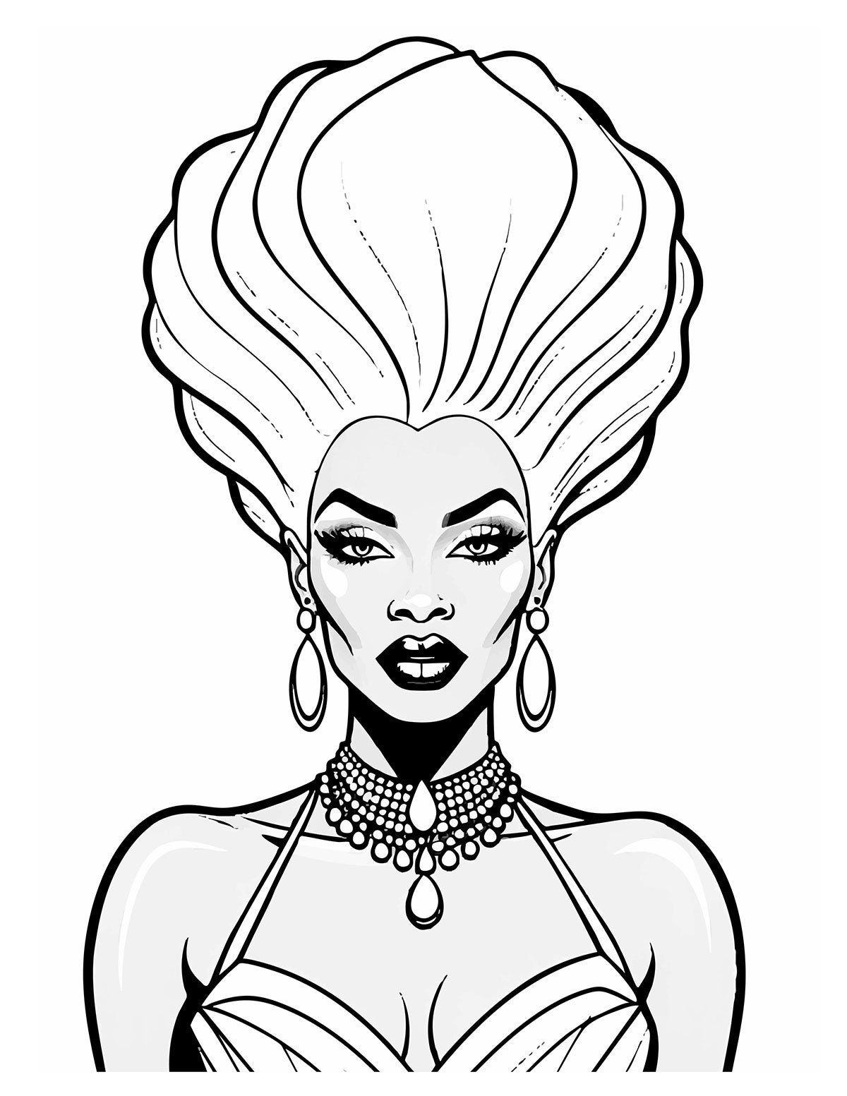 Coloring Queens Coloring Book