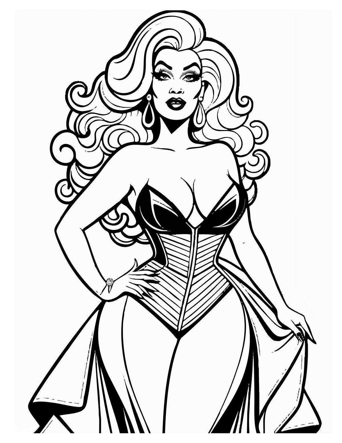Coloring Queens Coloring Book