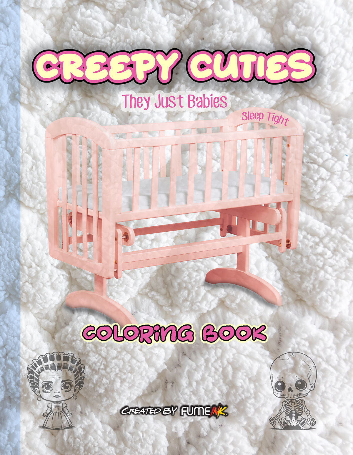 Creepy Cuties Coloring Book