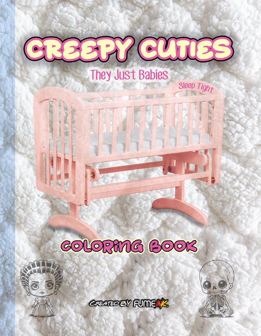 Creepy Cuties Coloring Book