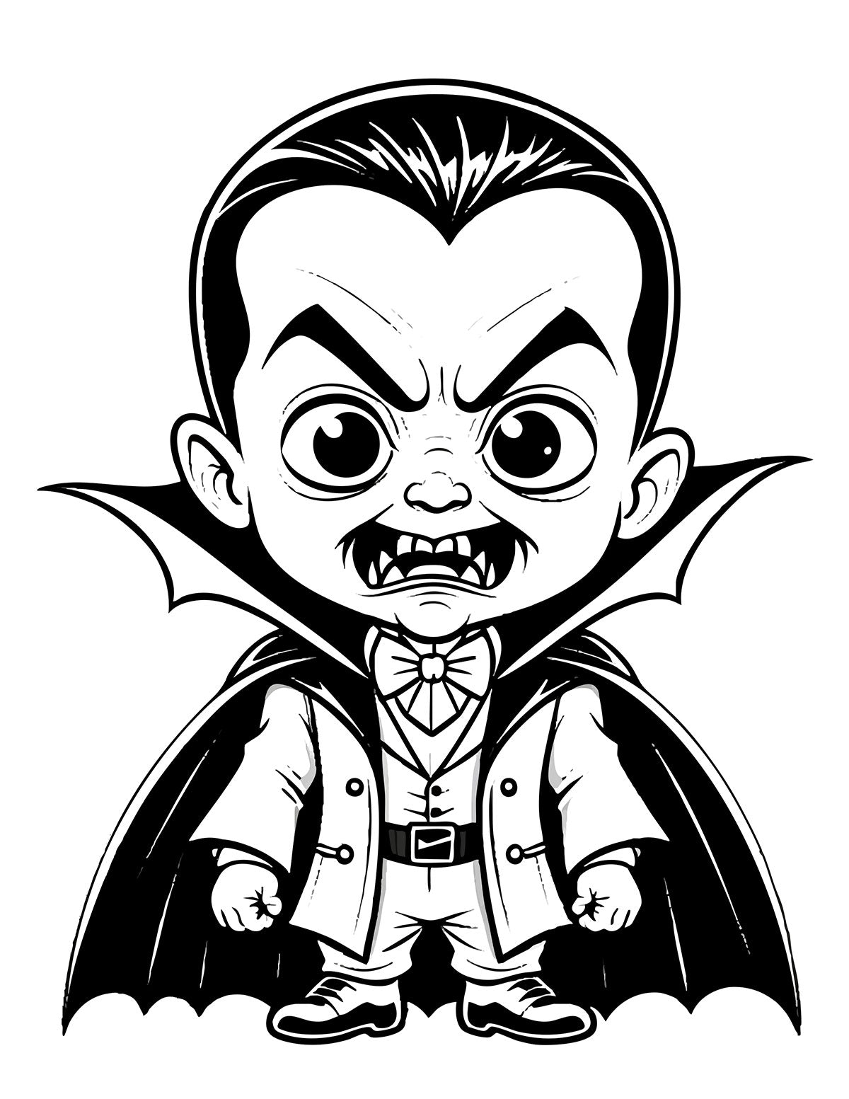 Creepy Cuties Coloring Book