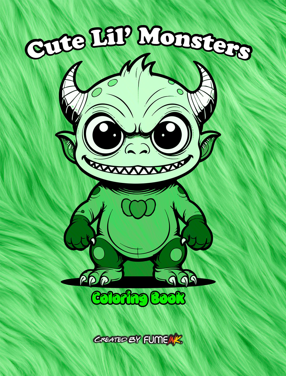 Cute Lil’ Monsters Coloring Book