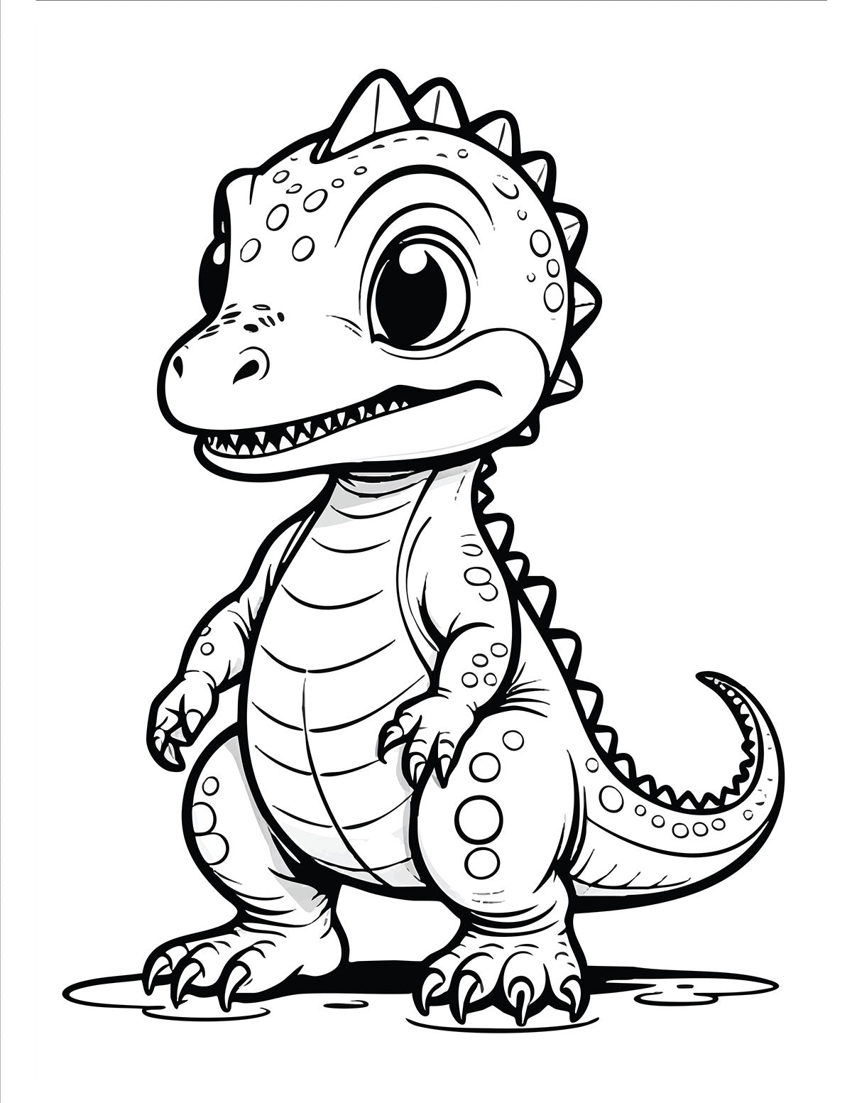 Dinosaurs Coloring Book