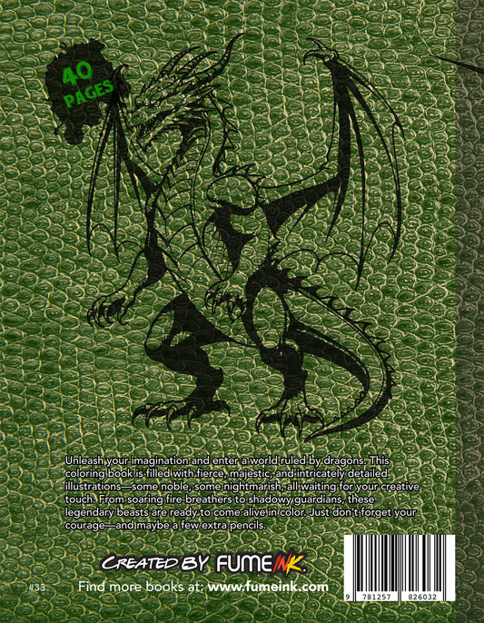 Dragons Coloring Book
