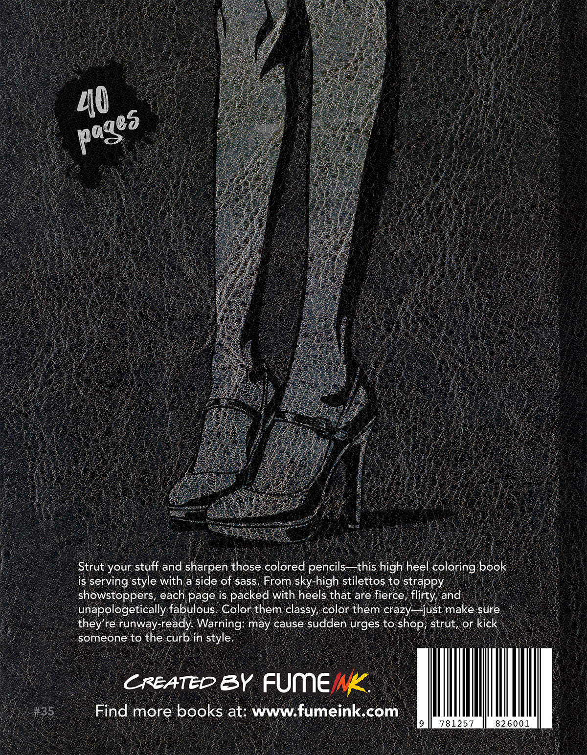 Heels Coloring Book