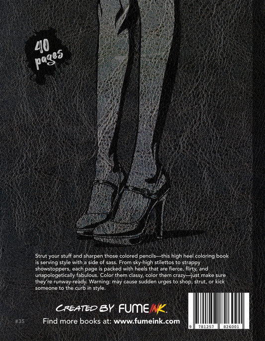 Heels Coloring Book