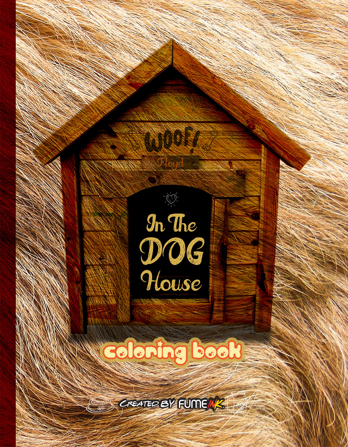 In the Dog House Coloring Book