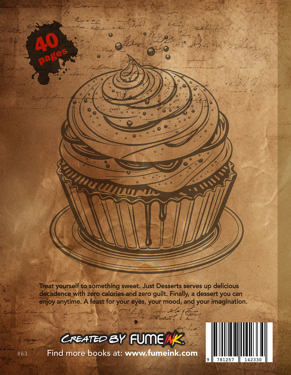 Just Desserts Coloring Book