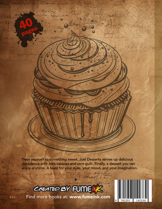 Just Desserts Coloring Book