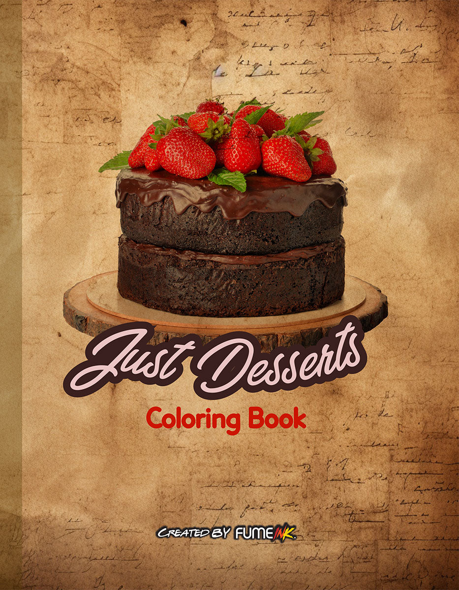 Just Desserts Coloring Book