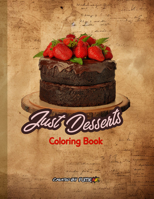 Just Desserts Coloring Book