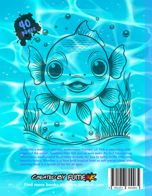 Lil’ Fish Coloring Book
