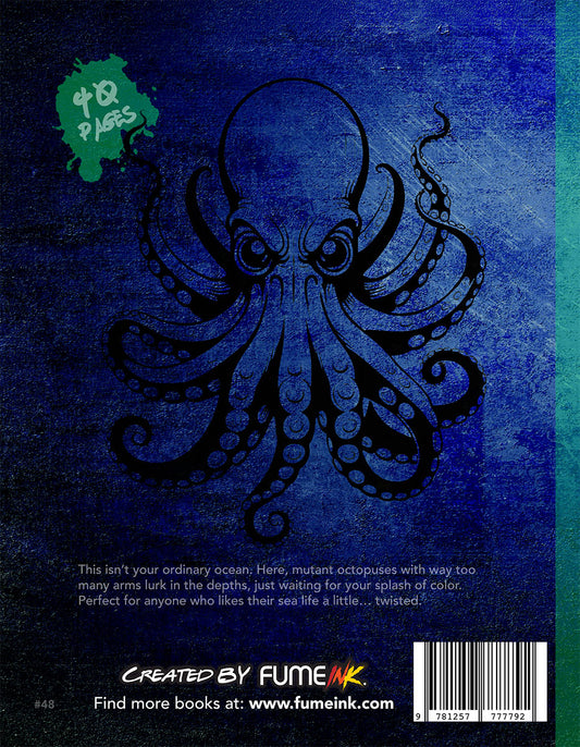 Mutant Octopuses Coloring Book