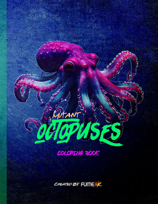 Mutant Octopuses Coloring Book