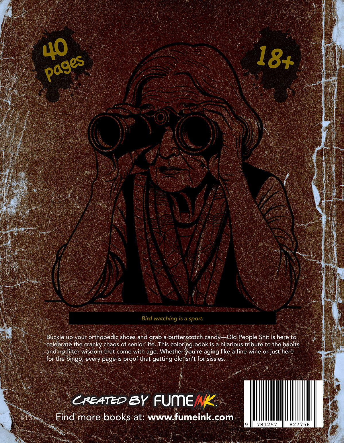 Old People Shit Coloring Book