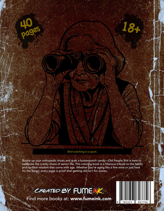Old People Shit Coloring Book