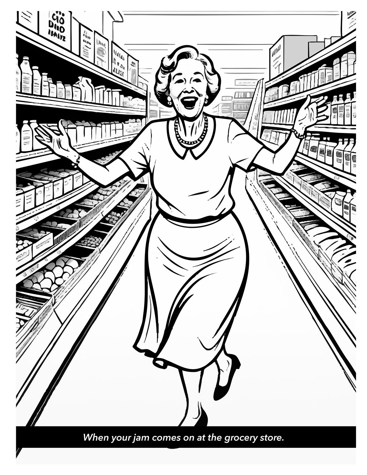 Old People Shit Coloring Book