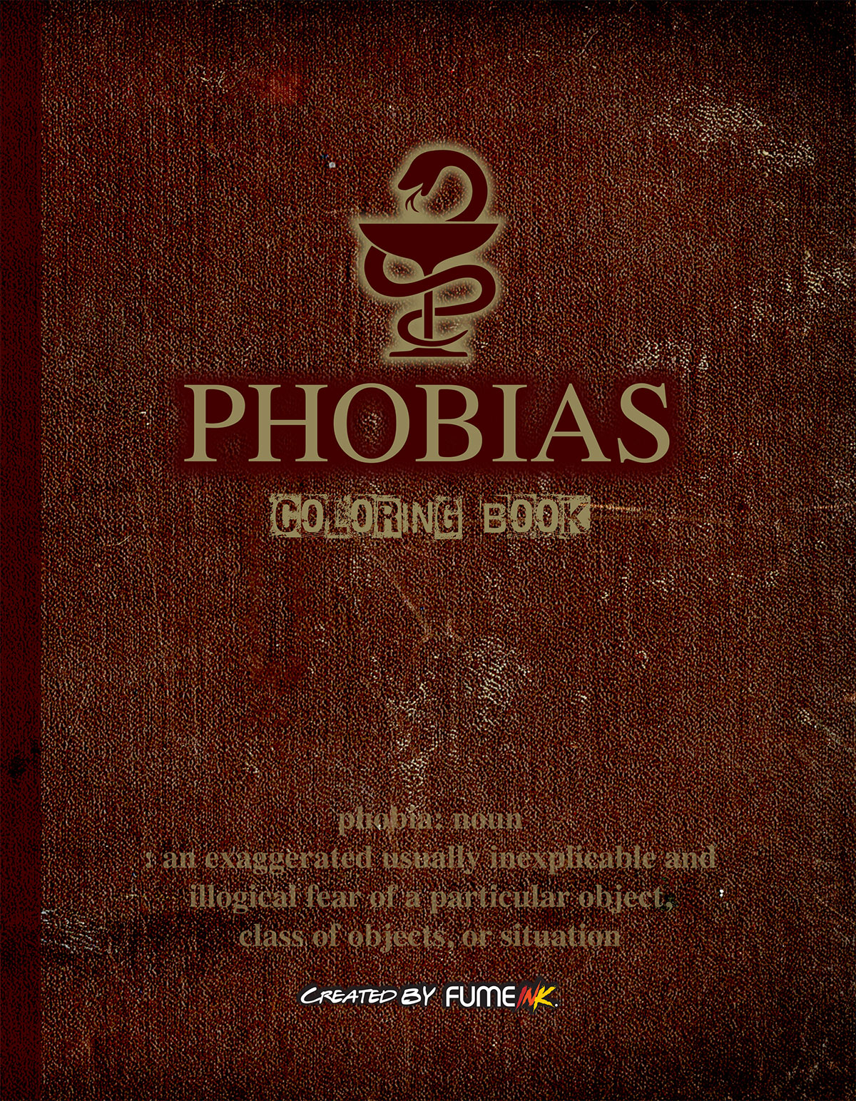 Phobias Coloring Book