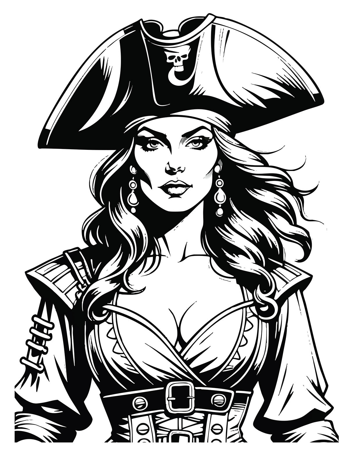 Pirates Coloring Book