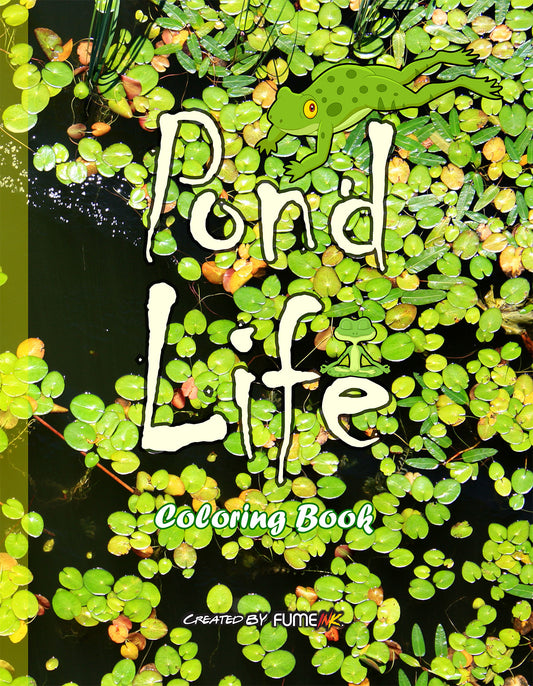Pond Life Coloring Book