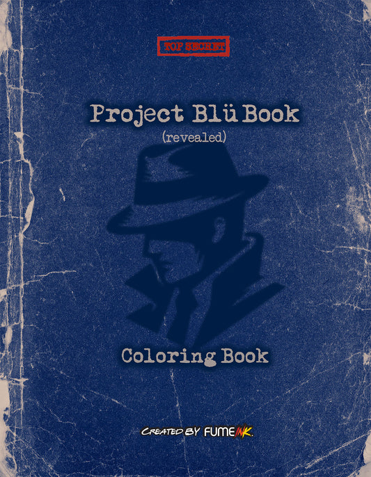 Project Blü Book Coloring Book