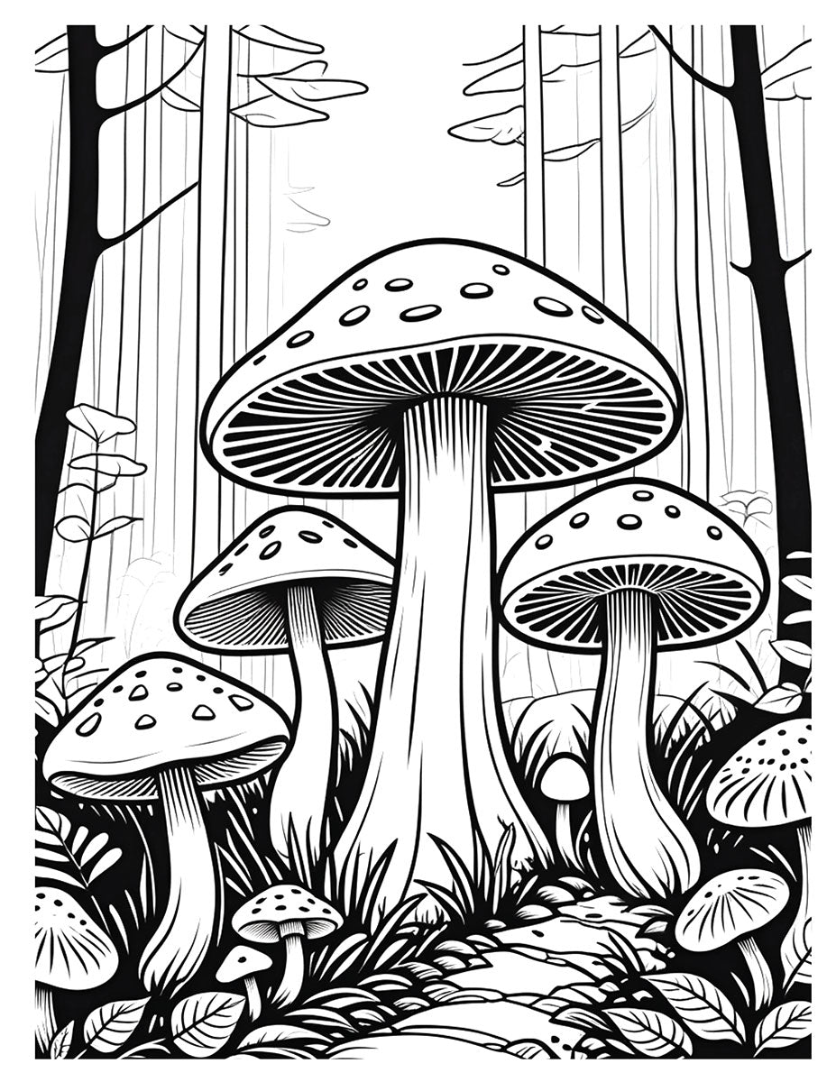 A Shroom with a View Coloring Book