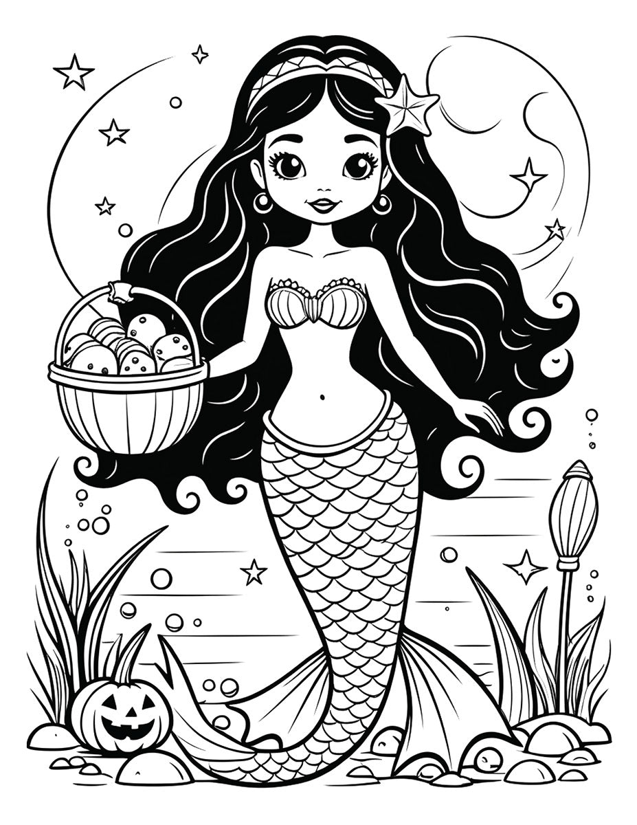 Trick or Treat Coloring Book