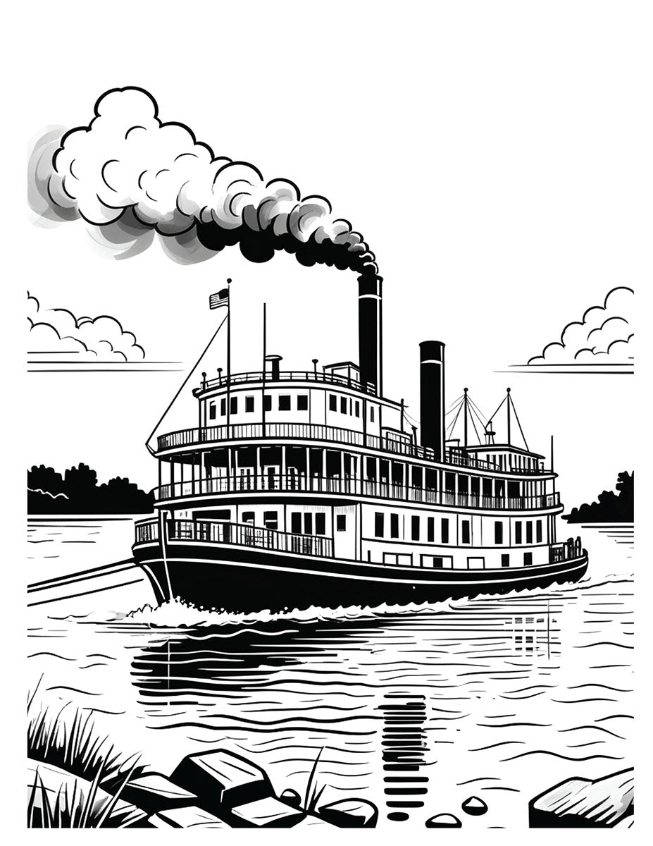 New Orleans Coloring Book