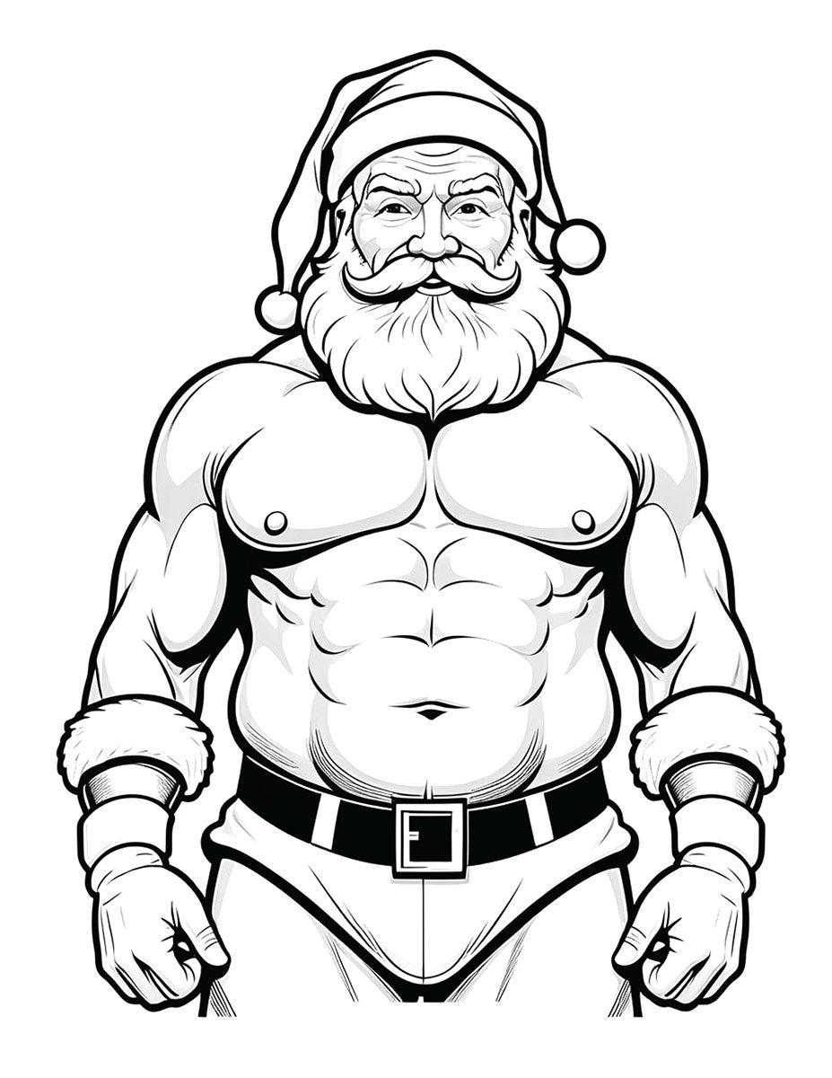 Adult X-Mas Coloring Book