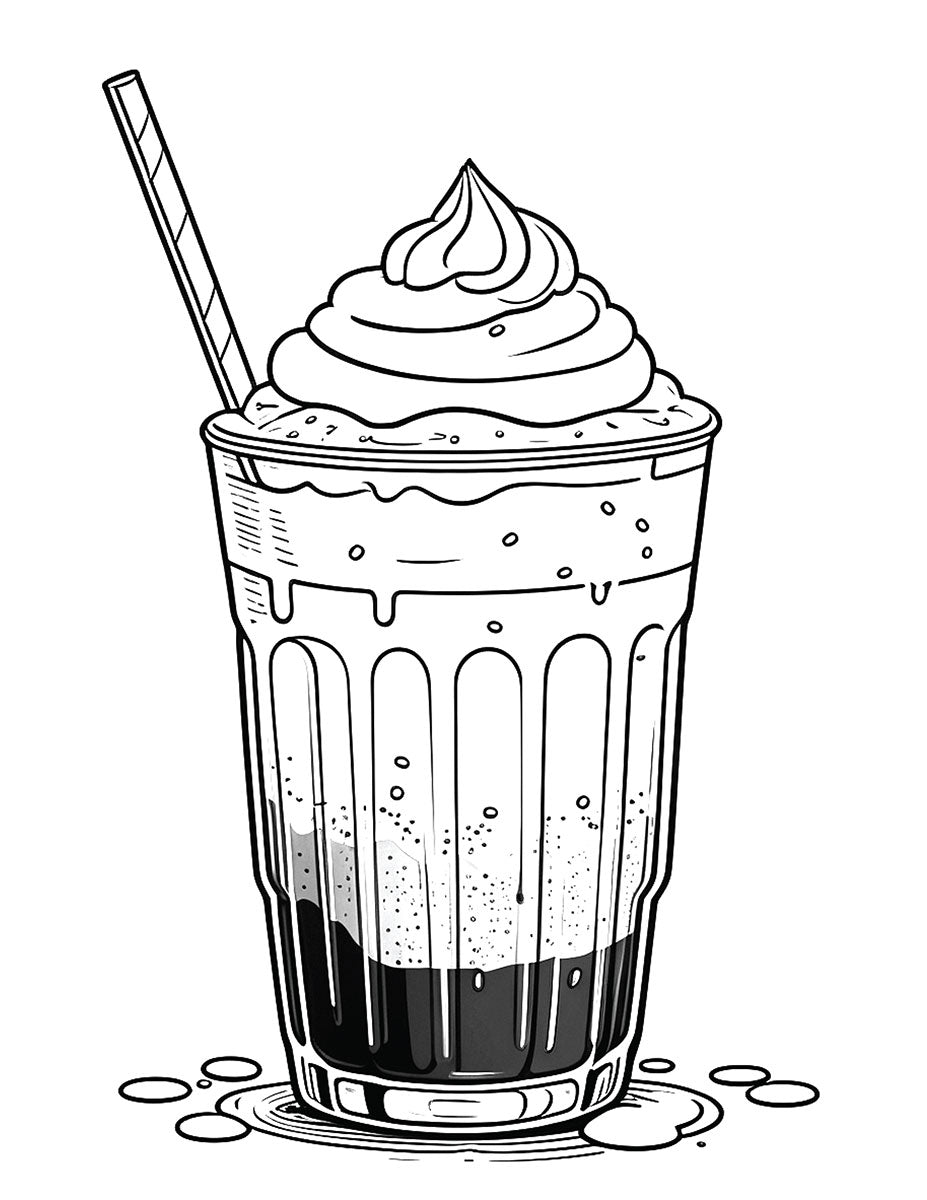 Just Desserts Coloring Book
