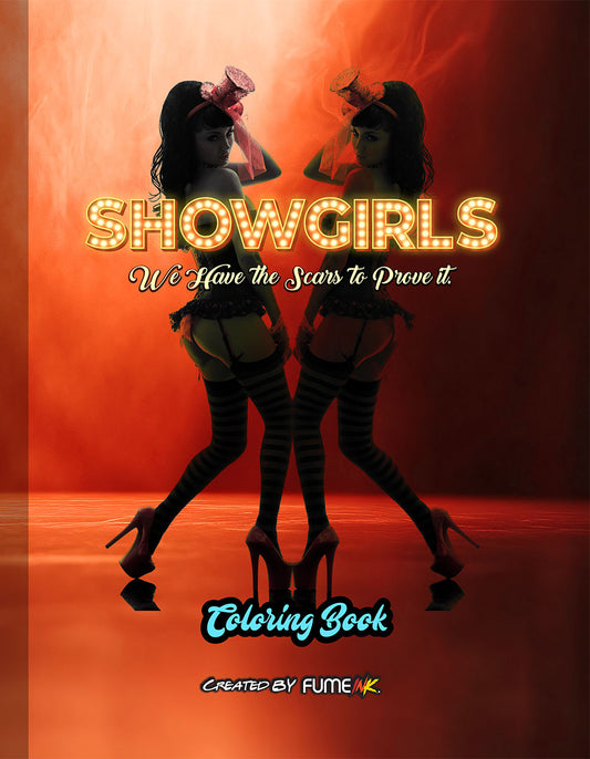 Showgirls Coloring Book
