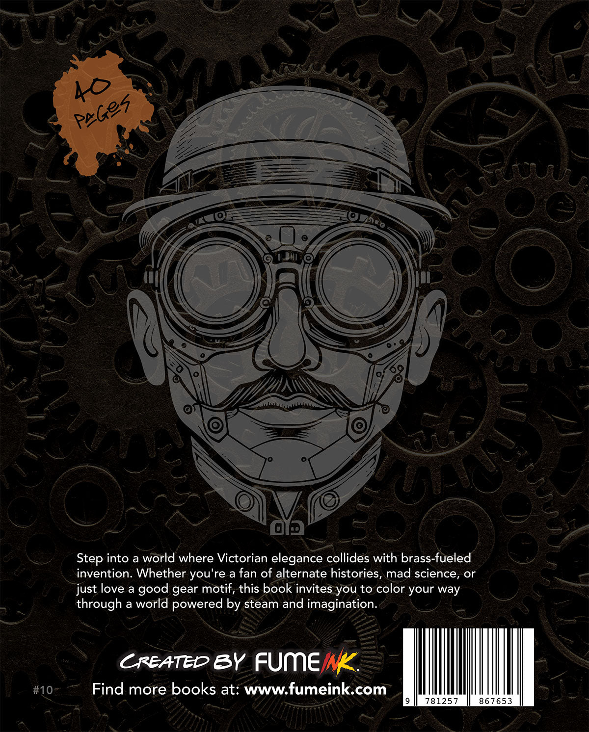 Steam Punk Coloring Book