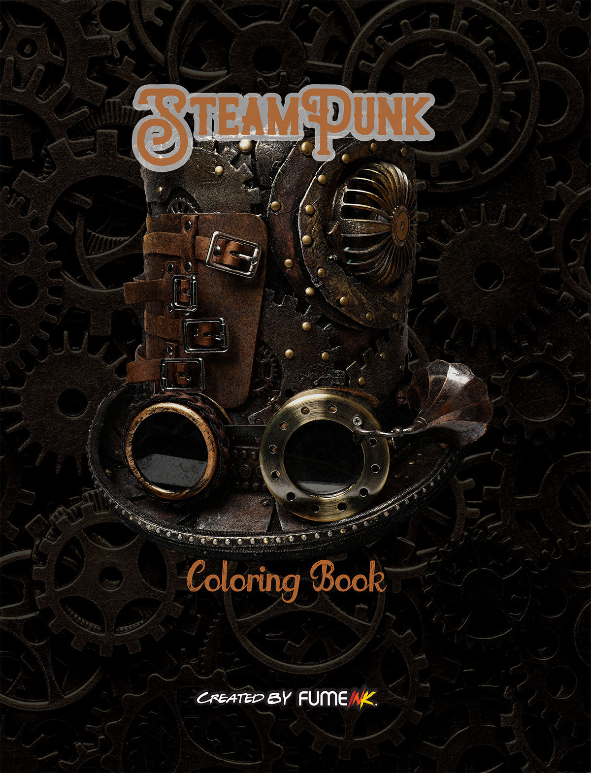 Steam Punk Coloring Book