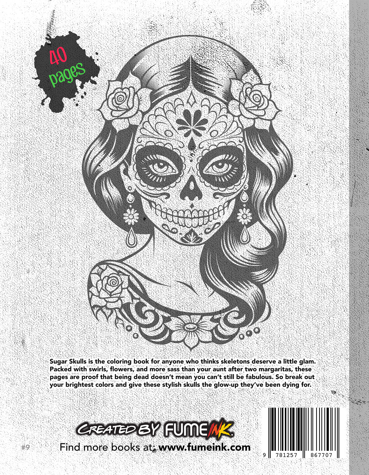 Sugar Skulls Coloring Book