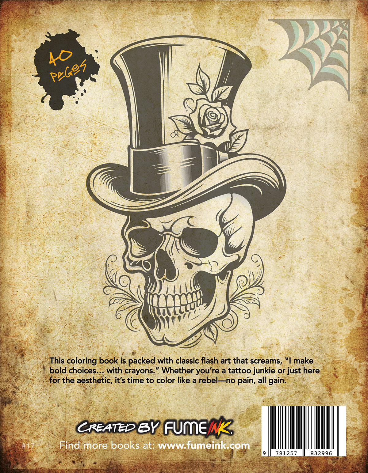 Tattoo Flash Coloring Book