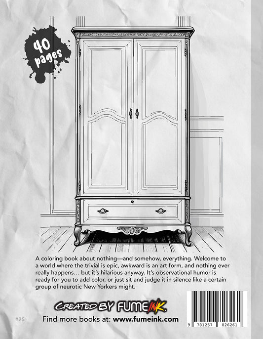 The Book About Nothing Coloring Book