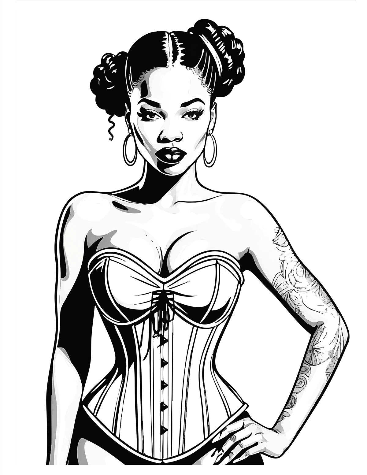 The Corset Coloring Book