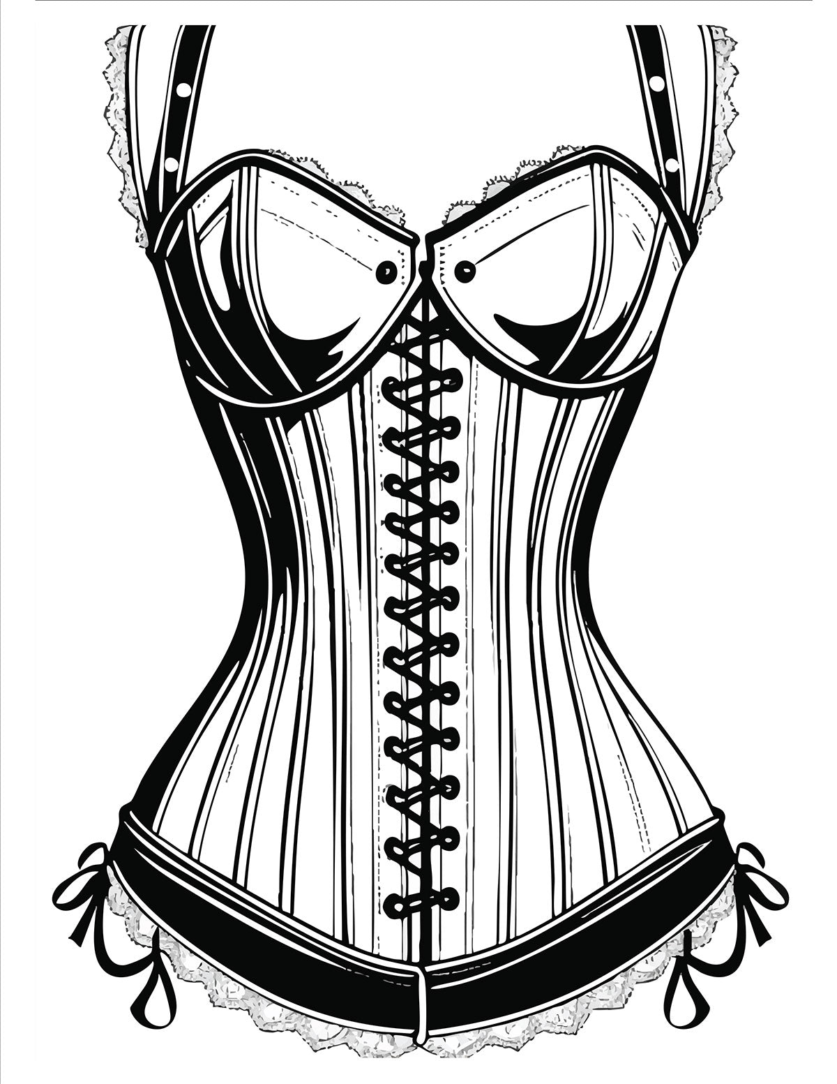 The Corset Coloring Book
