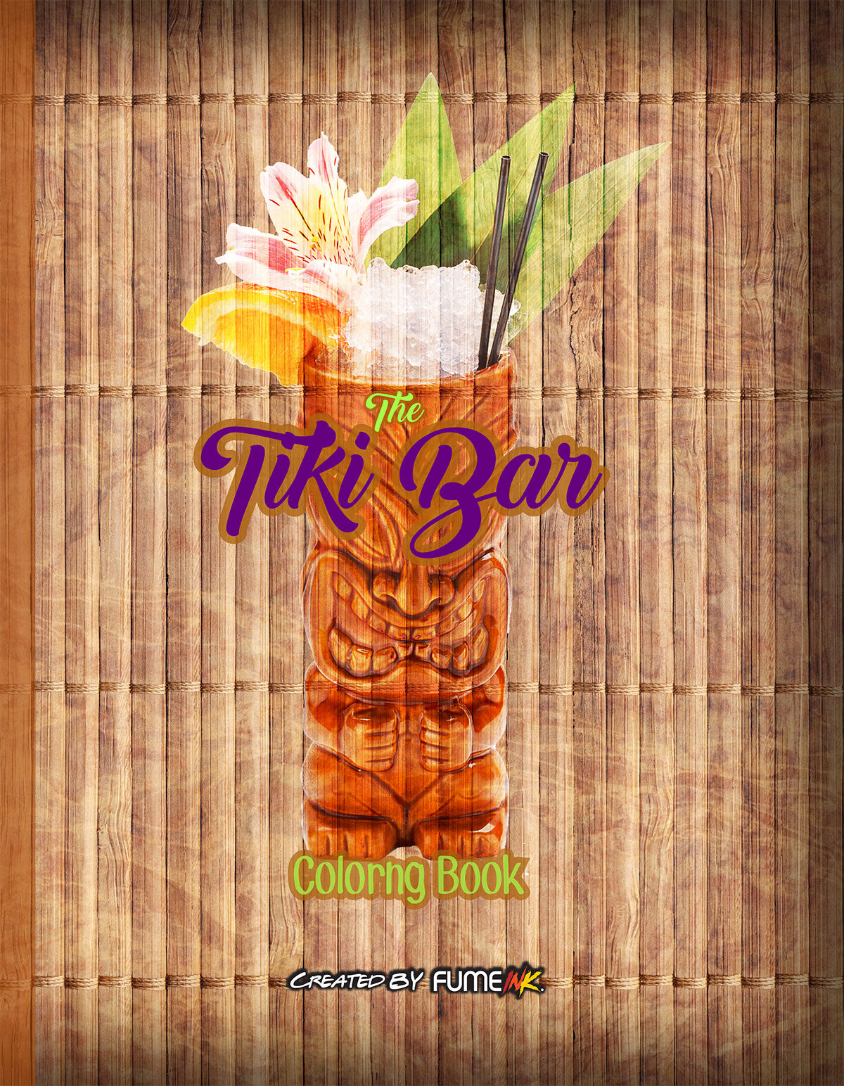 The Tiki Bar Coloring Book
